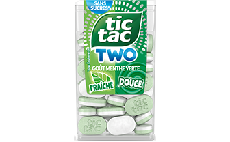 TIC TAC TWO MENTHE FRAICHE DOUCE