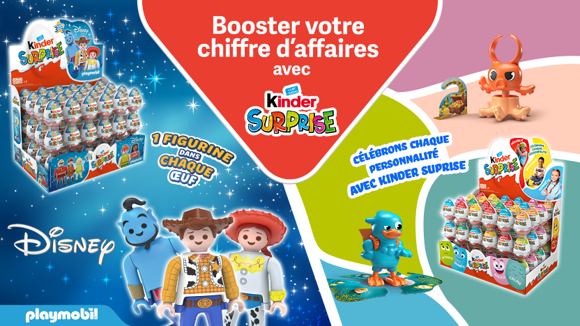 Kinder Surprise : les nouvelles licences sont là !