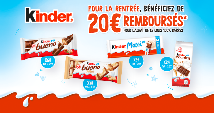 20€ remboursés