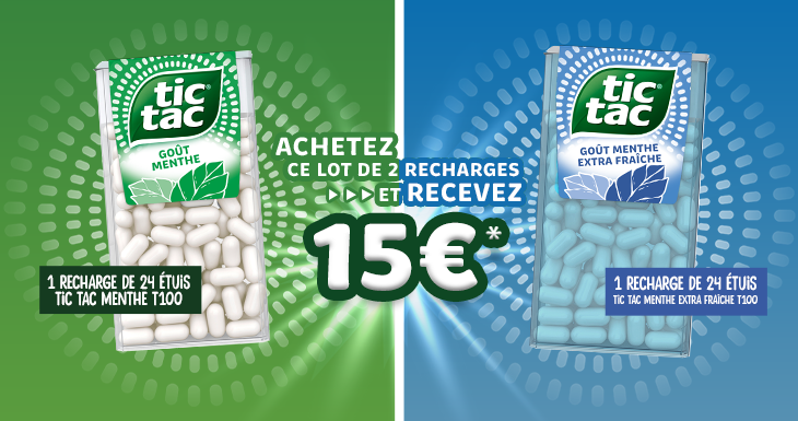 15€ remboursés 