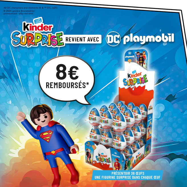 résentoir Kinder Surprise T36