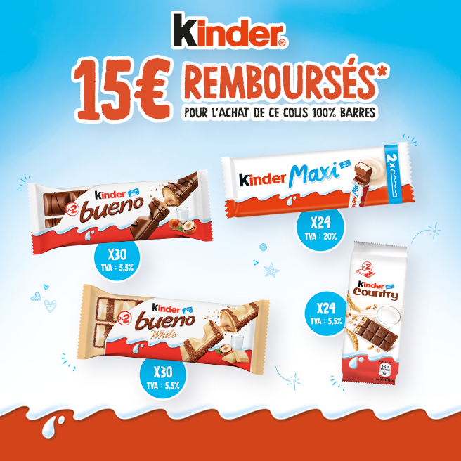Barres Kinder X108